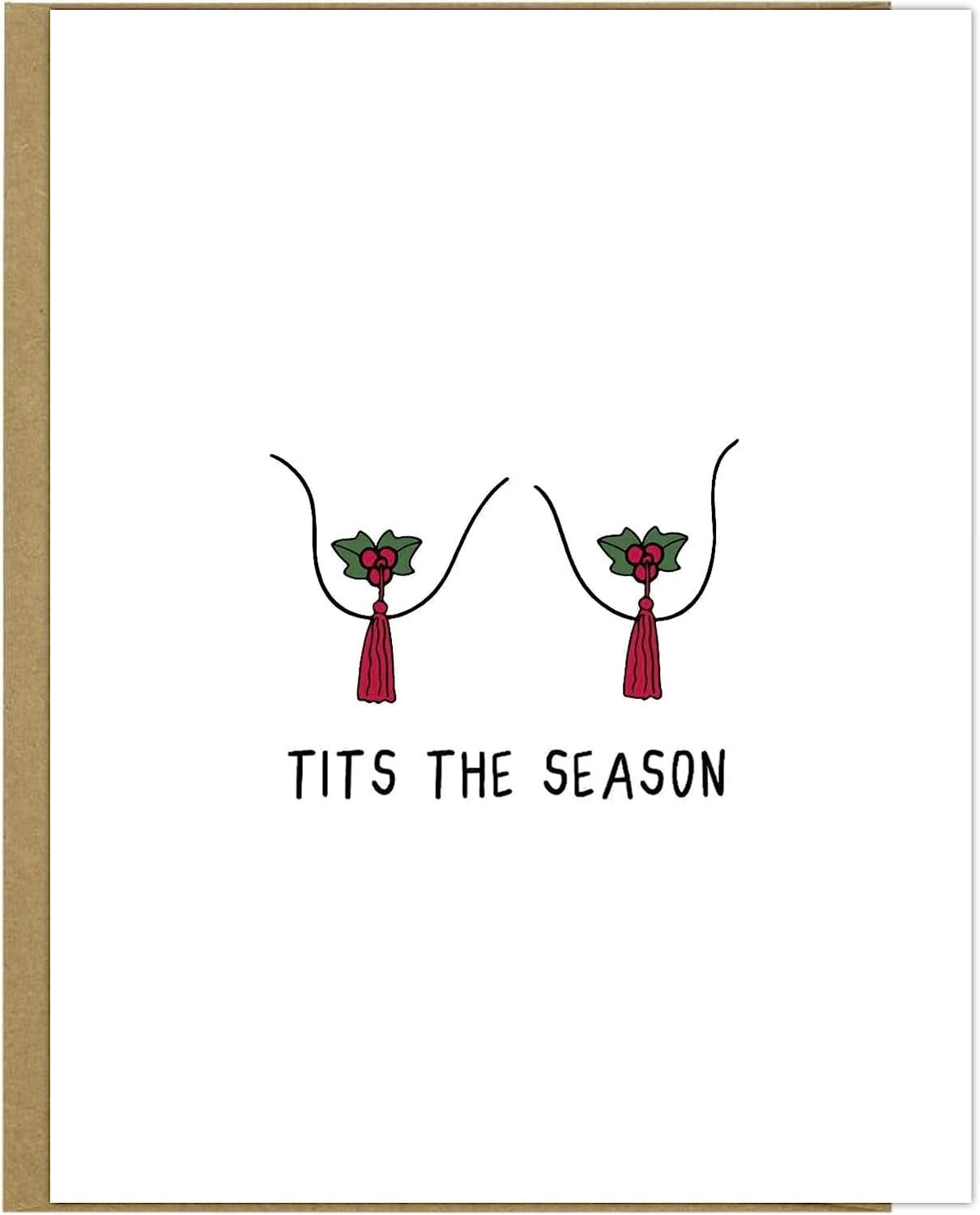 Rockdoodles Tits The Season Card.