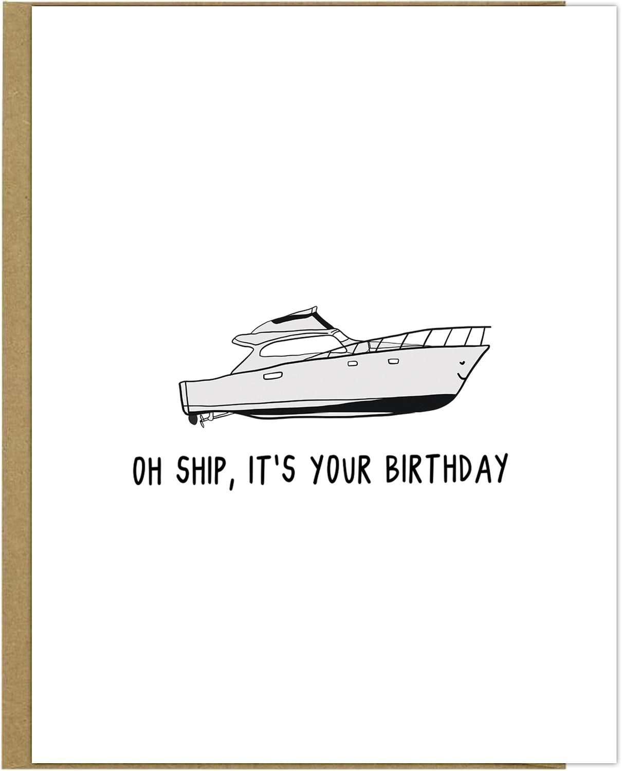 Oh Ship Birthday Card – rockdoodles