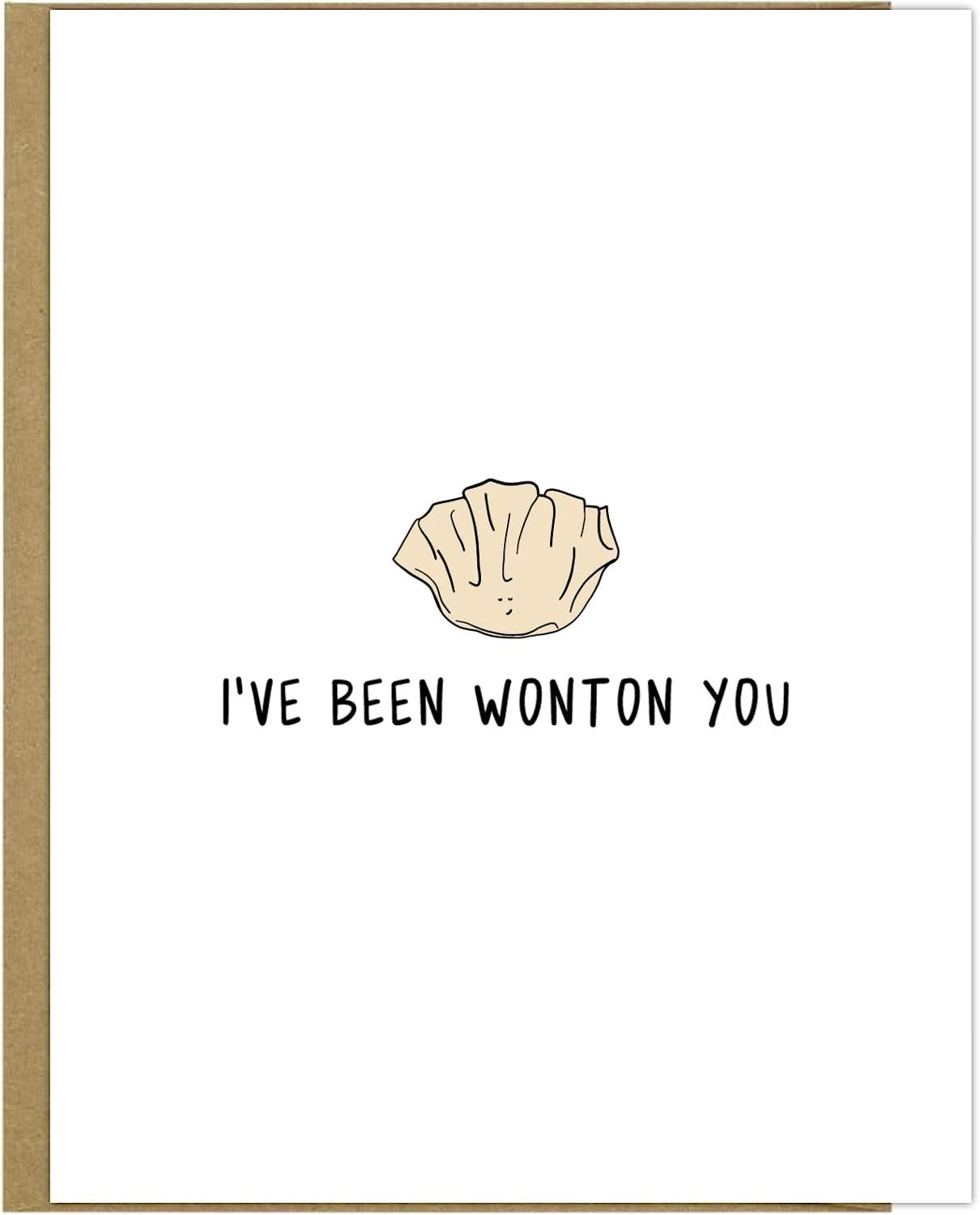 I've been wonton your rockdoodles greeting card and envelope.
