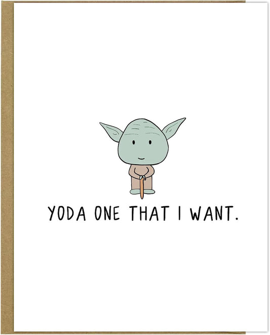 rockdoodles Yoda One Card.