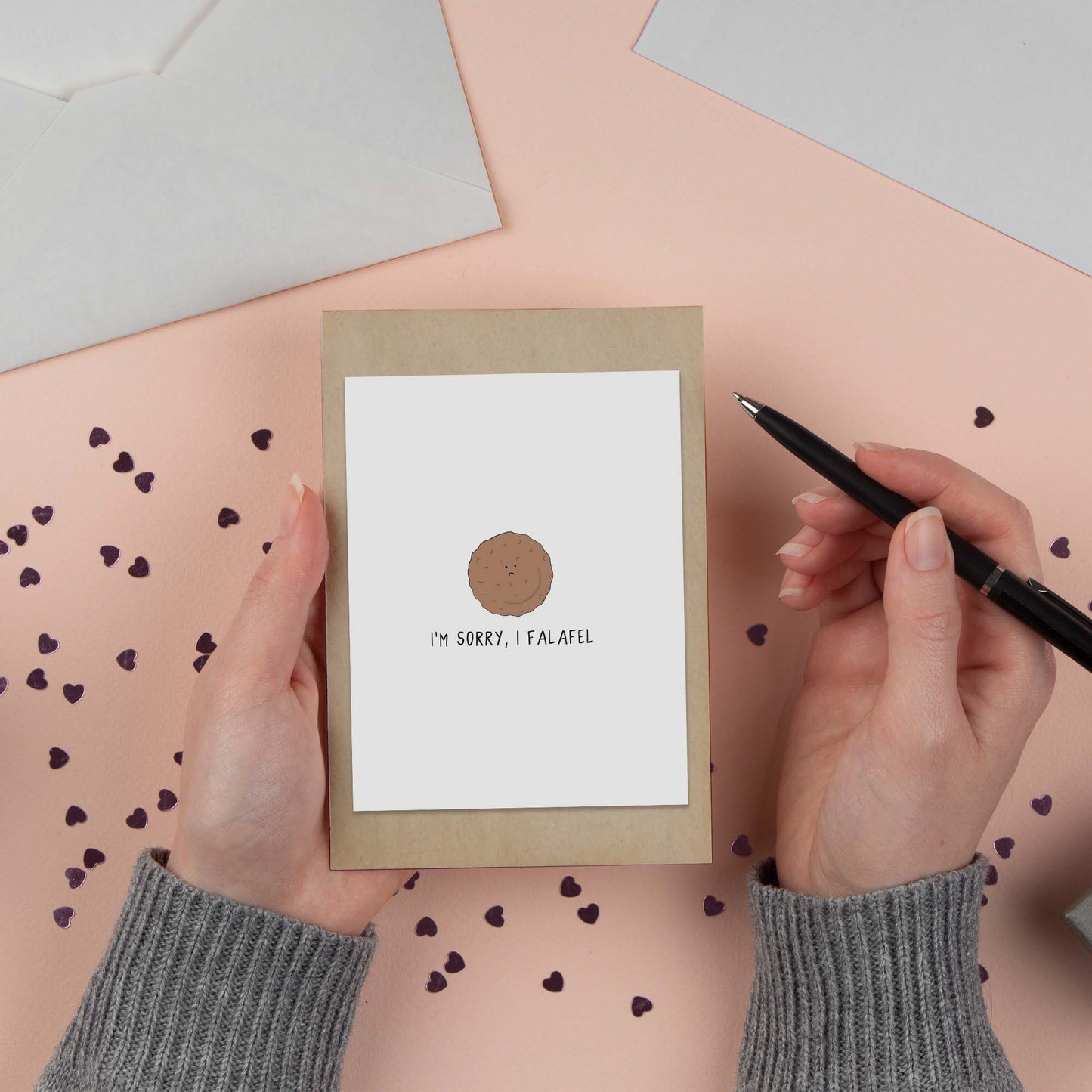I Falafel Card - rockdoodles