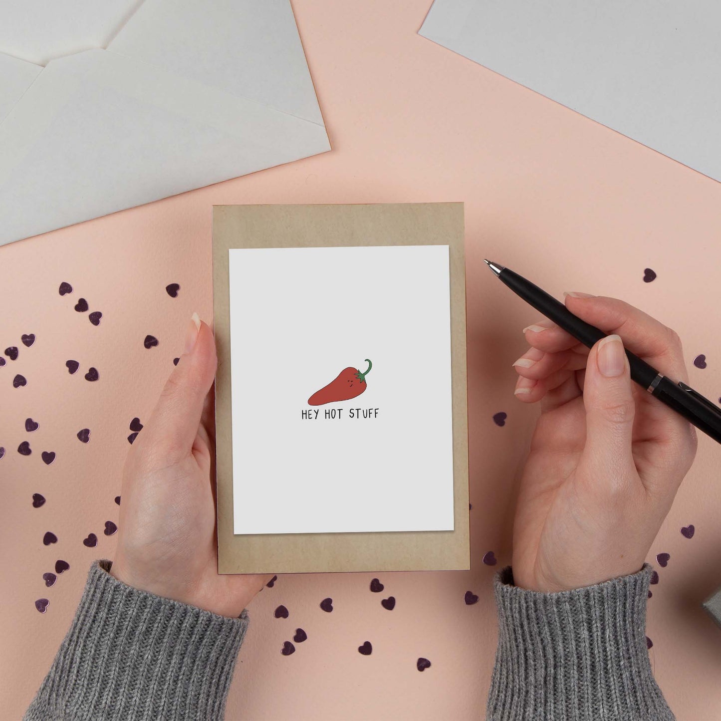 Hot Stuff Card - rockdoodles