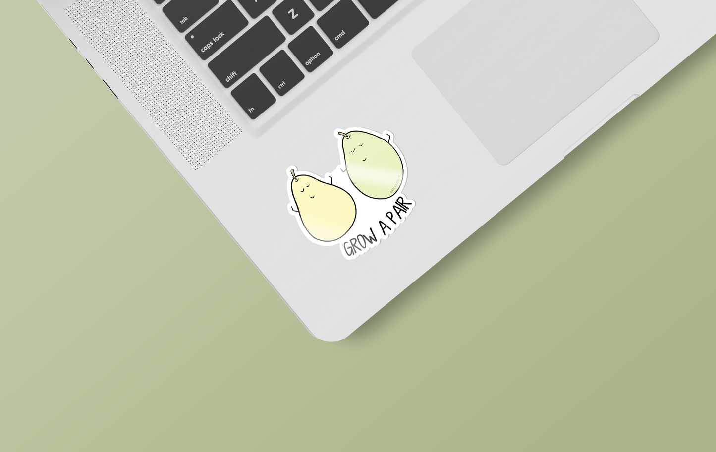 Grow A Pair Sticker - rockdoodles