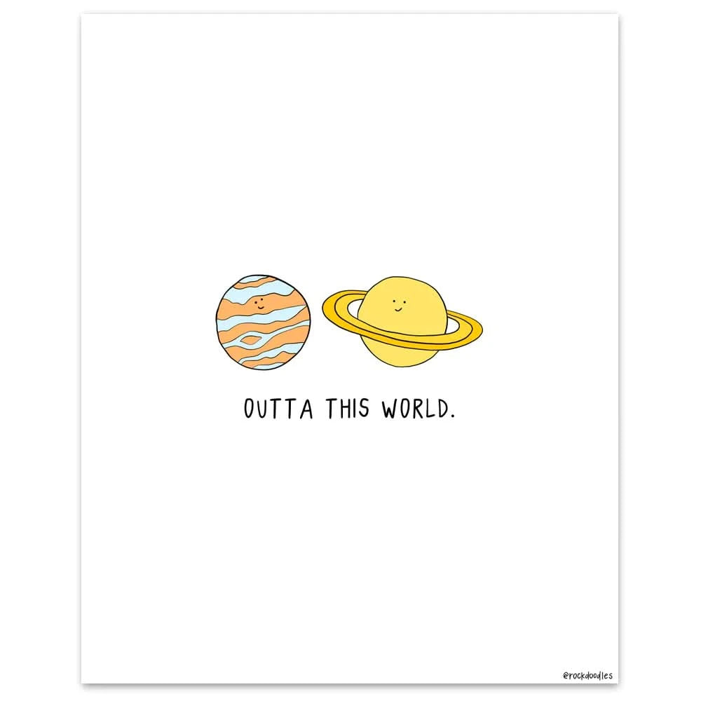 rockdoodles' Outta This World Print on matte paper.
