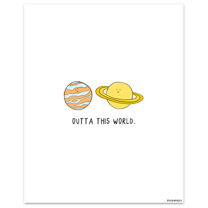 rockdoodles' Outta This World Print on matte paper.