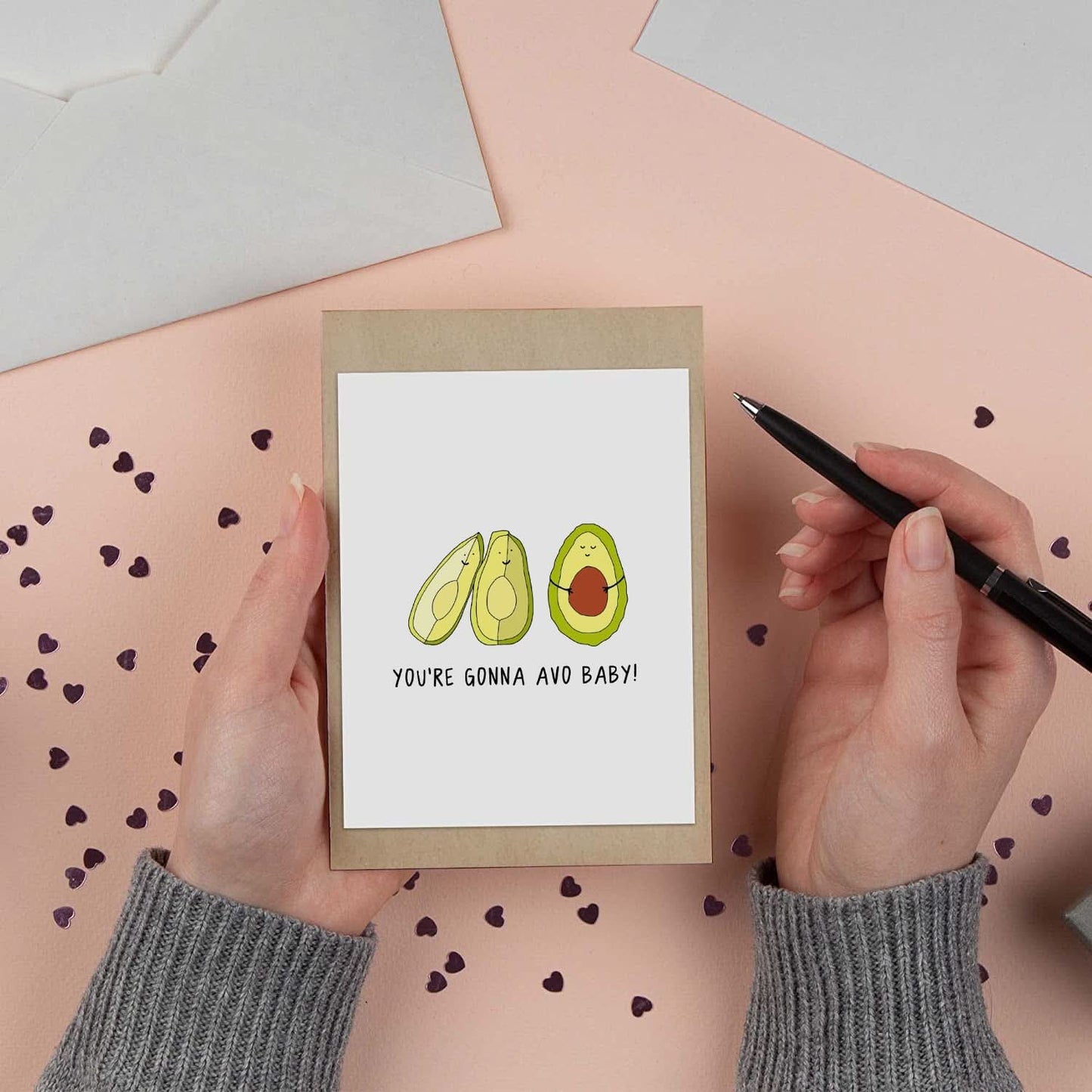 Gonna Avo Baby Card - rockdoodles