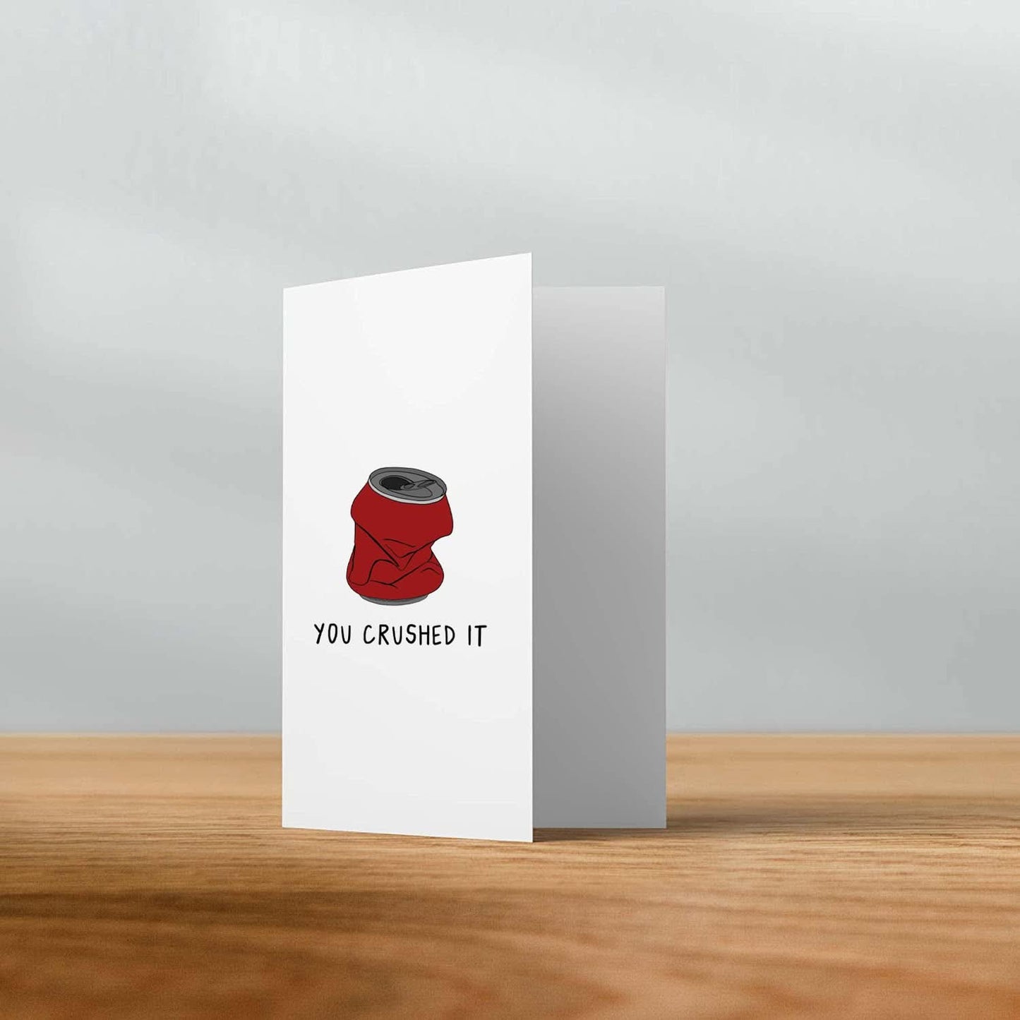 Crushed It Card - rockdoodles