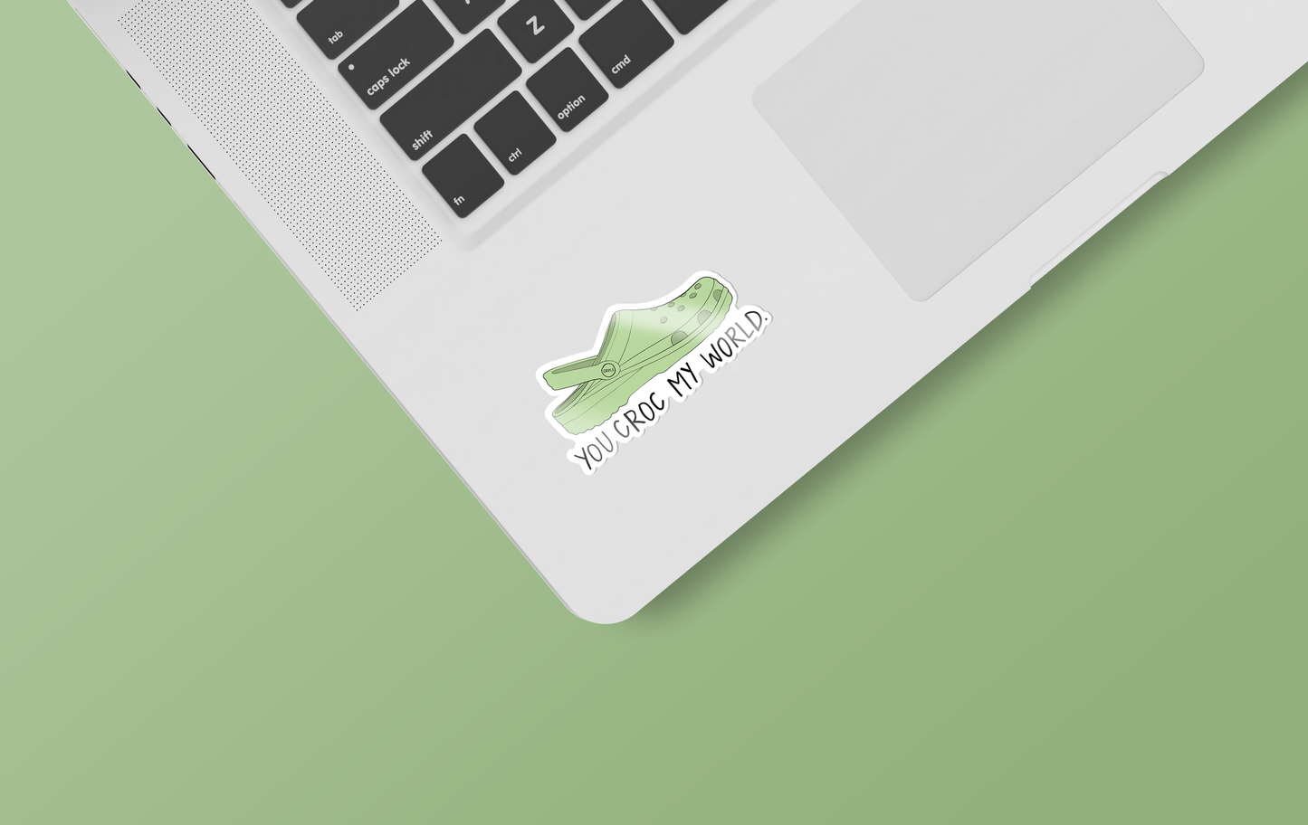 Croc My World Sticker - rockdoodles