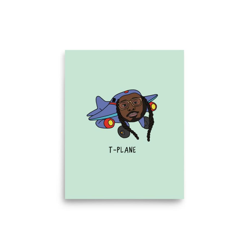 T-Plane Print - rockdoodles
