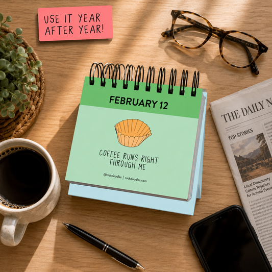 How a Pun-a-Day Calendar Can Brighten Your Morning Routine