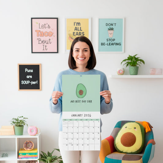 2026 Wall Calendar "You've Got To Be Yolking