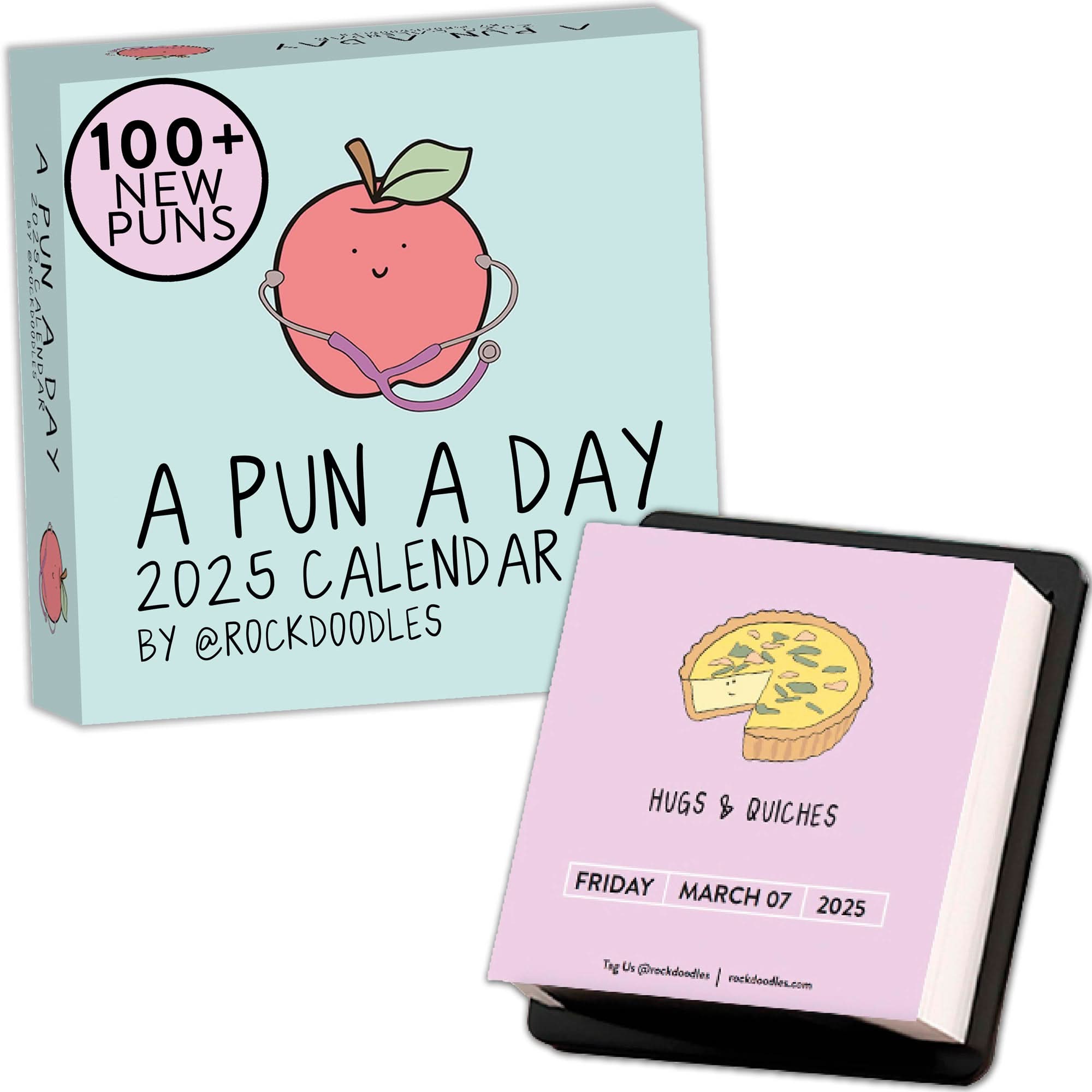 2025 A Pun A Day Rockdoodles Calendar rockdoodles