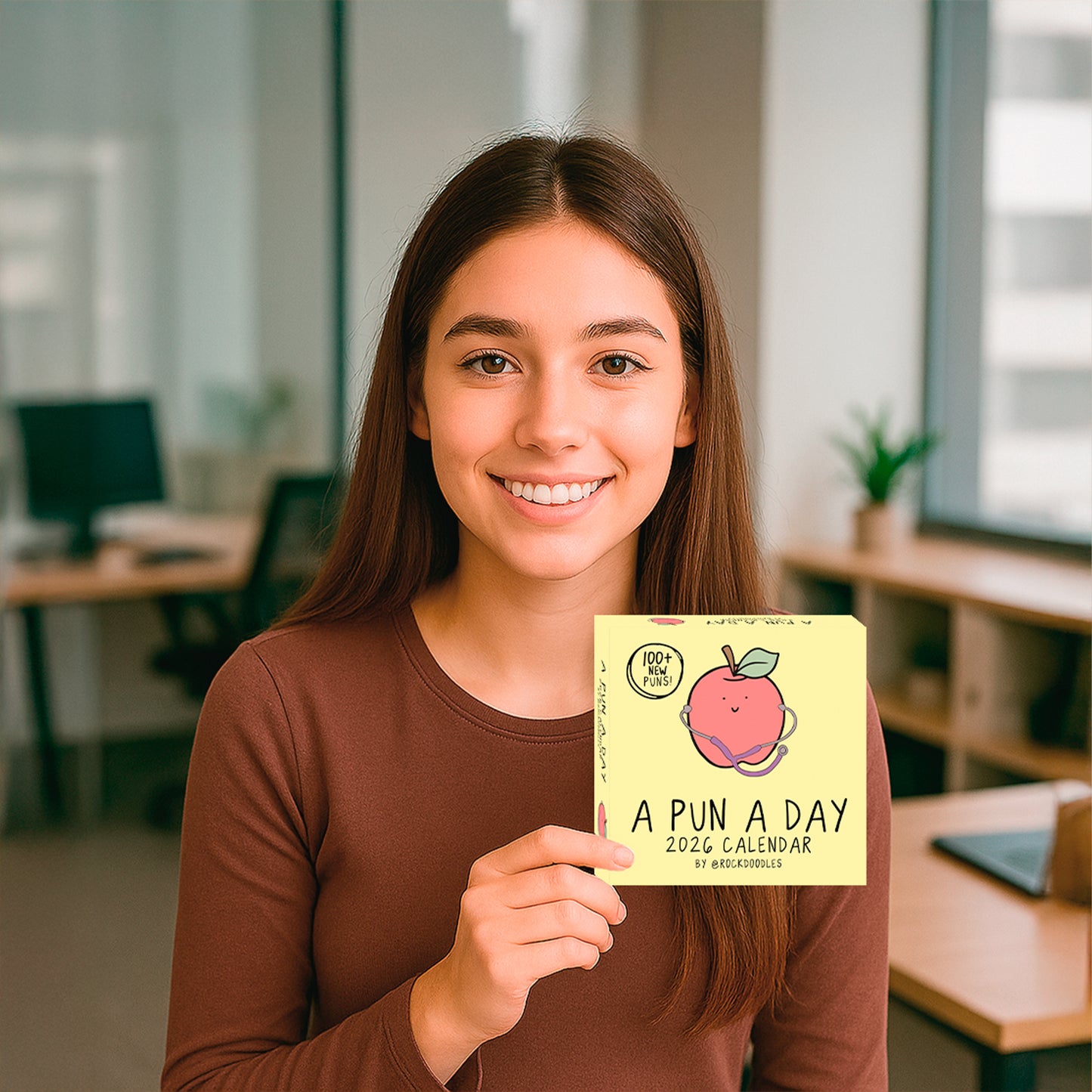 2026 A Pun A Day Desktop Calendar