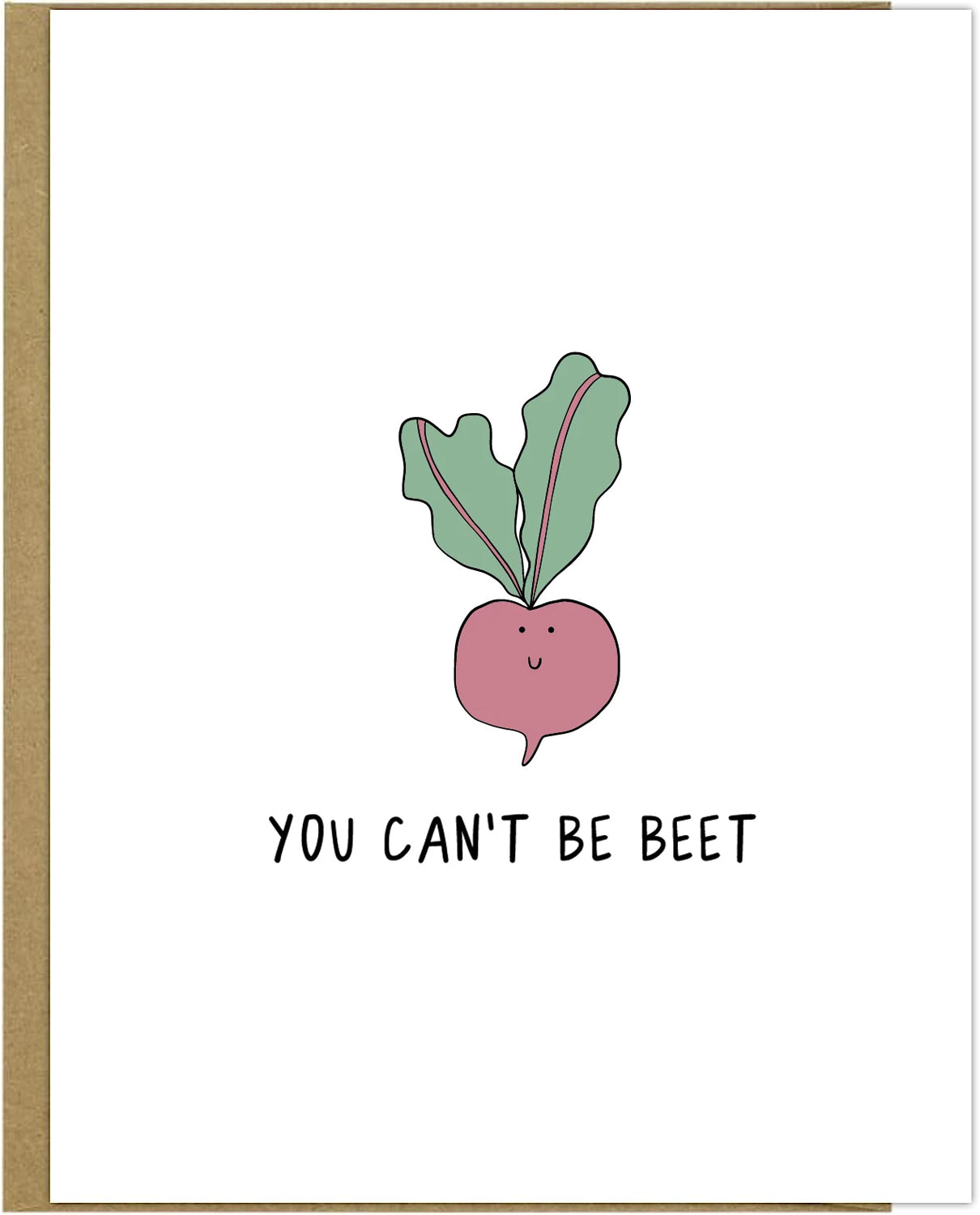 You can't rockdoodles Can't Be Beet Card.