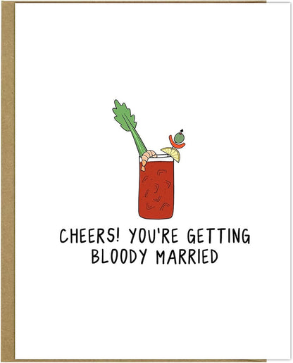 Cheers, here's a rockdoodles Bloody Married Card for you!