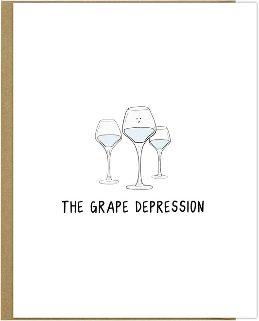 Grape Depression Card