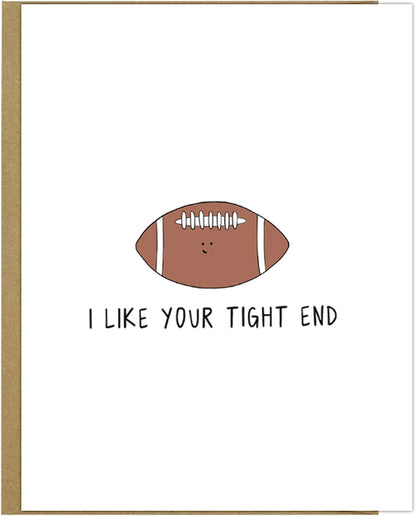 I like your Rockdoodles I Like Your Tight End Card.