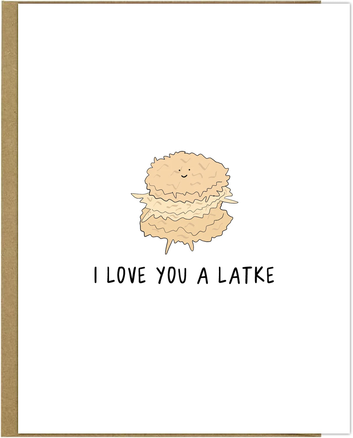 Love You A Latke Card