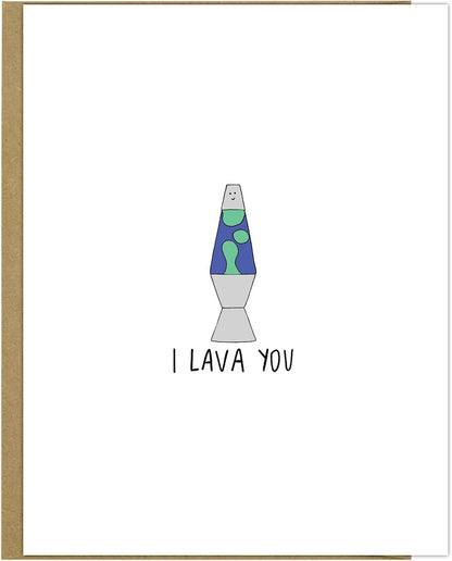 Rockdoodles I Lava You Card.