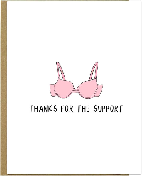 619 Full Support Bra Any Occasion Card, Birthday Card from