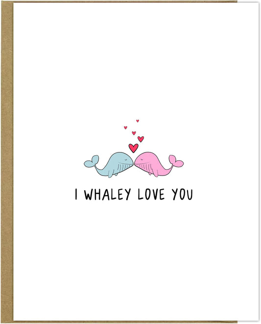 I love Whaley Love You Card by rockdoodles.
