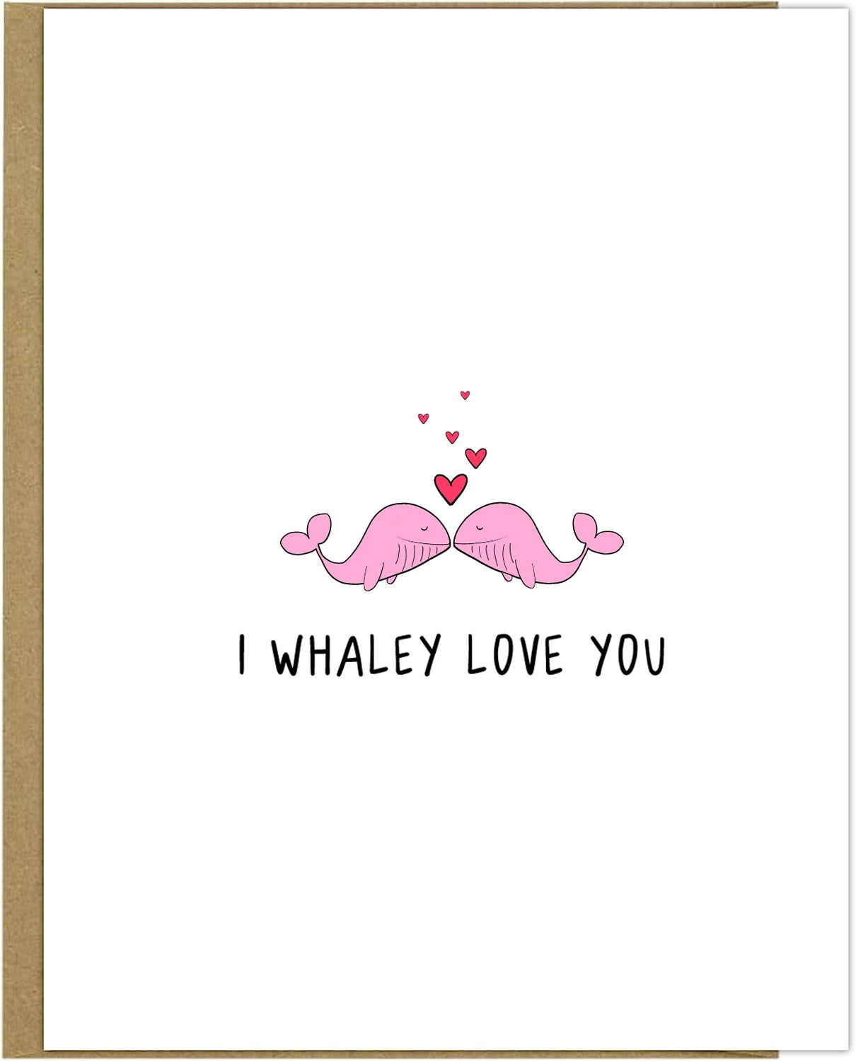 I love this Whaley Love Card (pink) from rockdoodles.