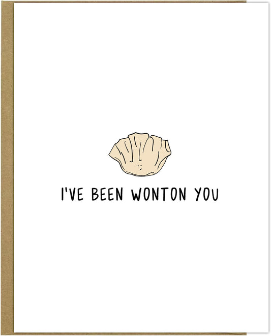 Wonton You Card