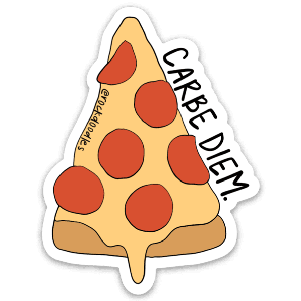 Carbe Diem Sticker - rockdoodles