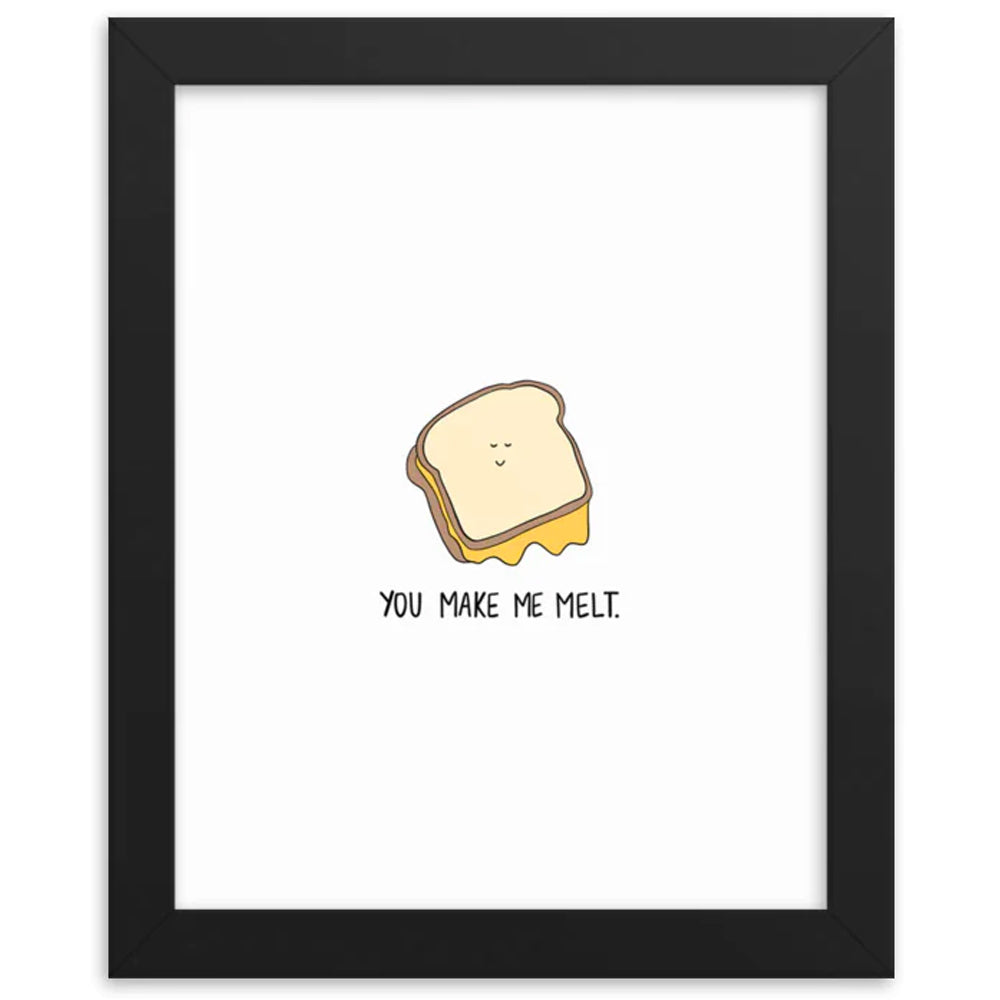 You made me eat a Melt Me Print on matte paper by rockdoodles.