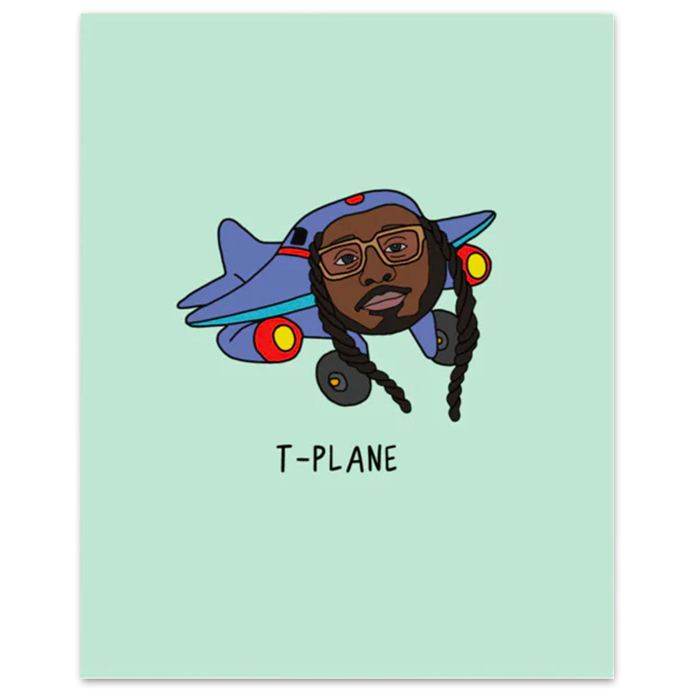 T-Plane Print - rockdoodles