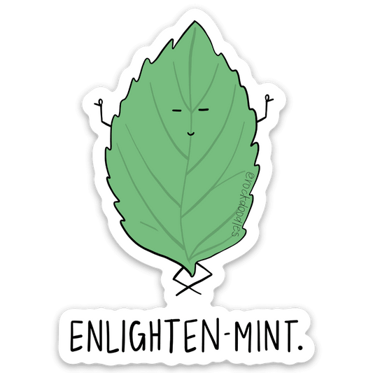 Enlightenmint Sticker - rockdoodles